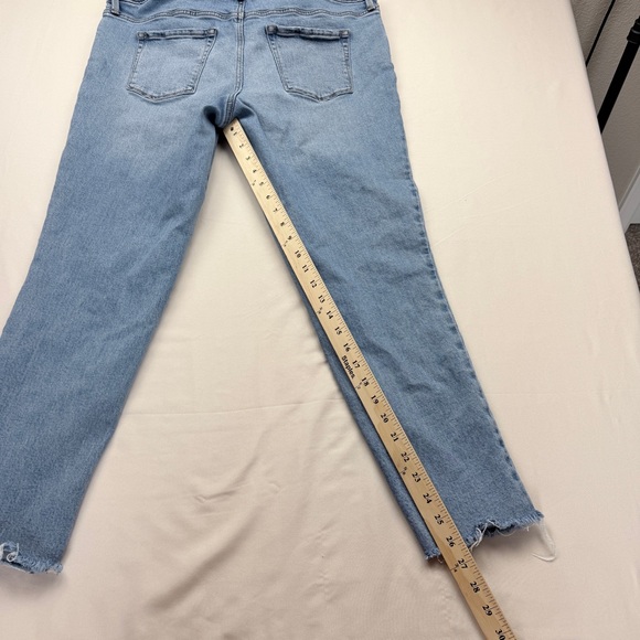 Isabel Maternity by Ingrid & Isabel Light Blue Denim Overalls - Picture 5 of 11